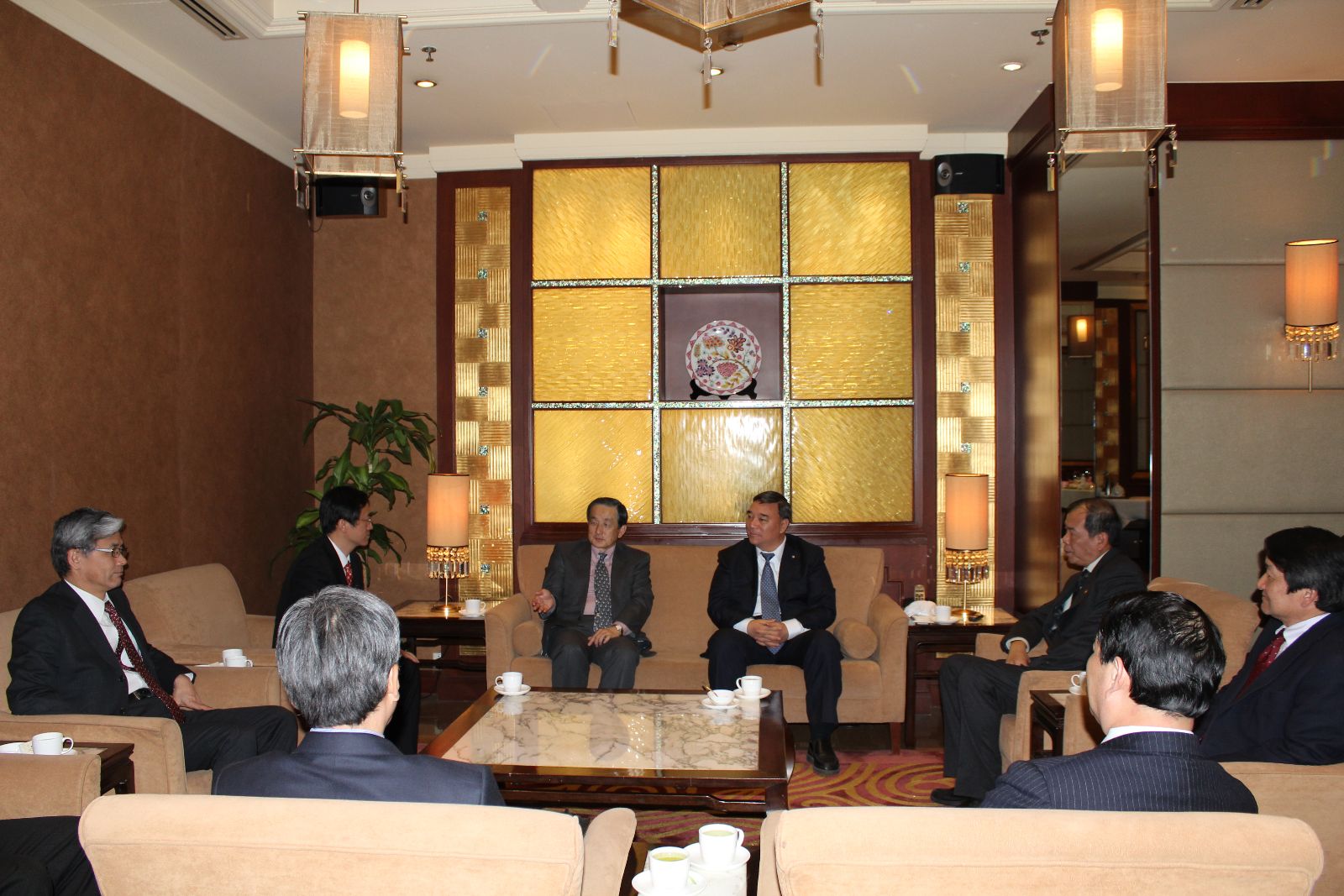 2011-3-19宋志平董事长与三菱商事株式会社中国総代表木島綱雄会晤 ca88手机客户端(安卓/苹果)CA88会员登录入口